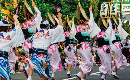 東京高円寺阿波踊り image photo